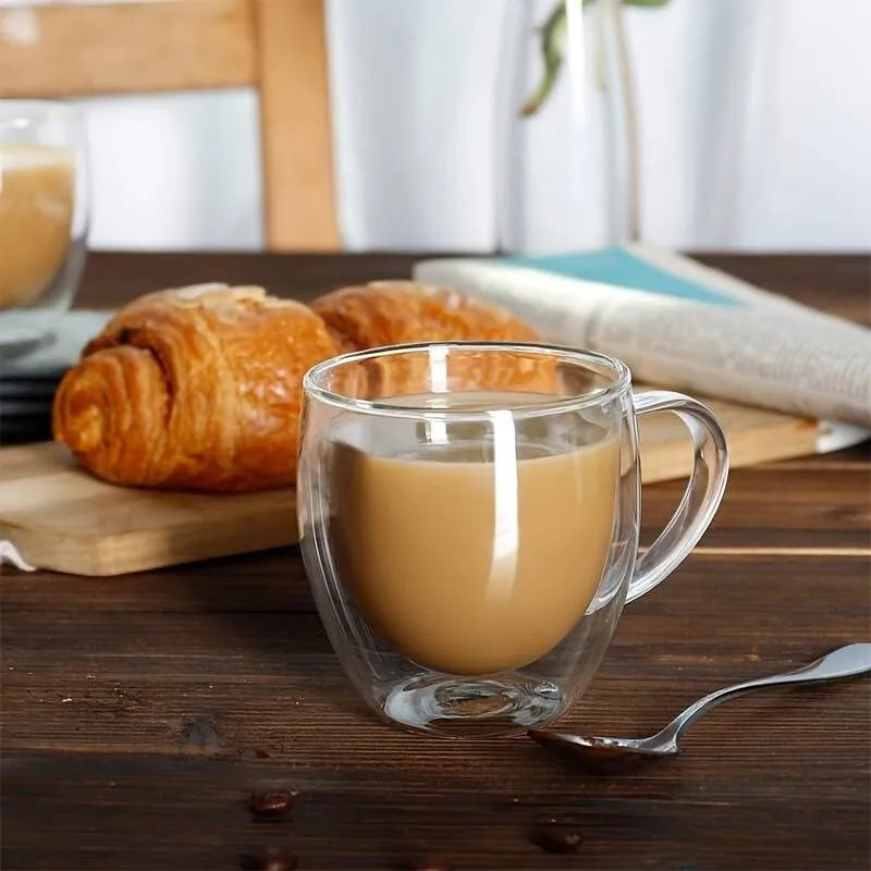 Doppelwandiger Kaffeebecher 250 ml