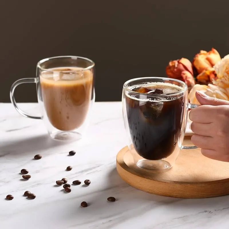 Doppelwandiger Kaffeebecher 350 ml