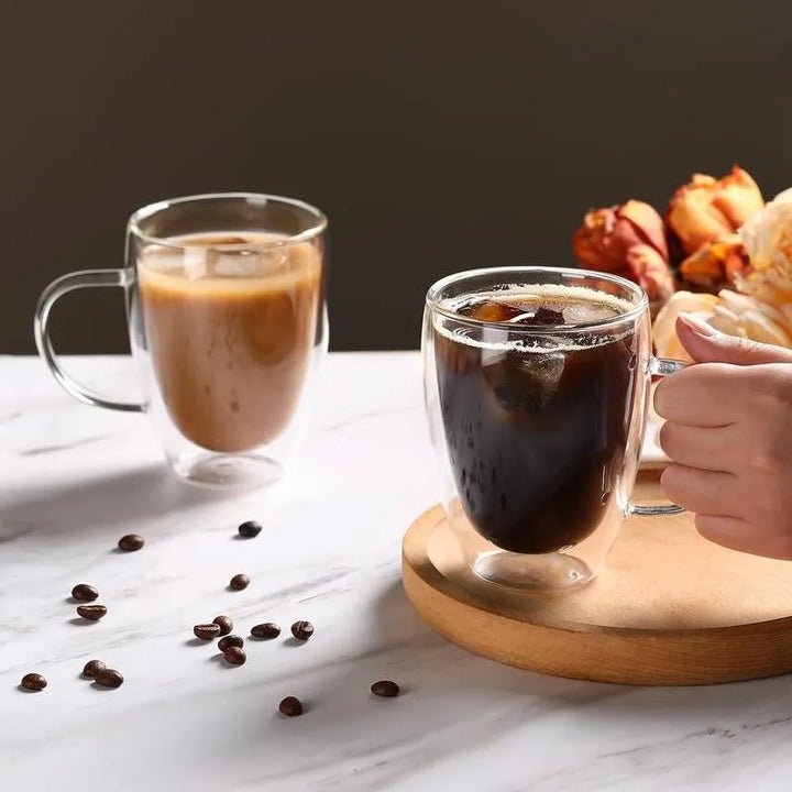 Doppelwandiger Kaffeebecher 350 ml