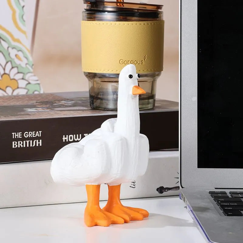 Duck You Mittelfinger