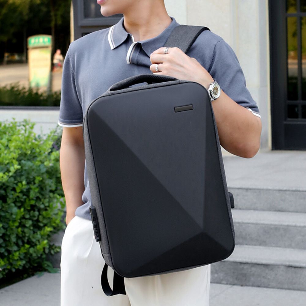 Diebstahlsicherer Business-Laptop-Rucksack mit USB