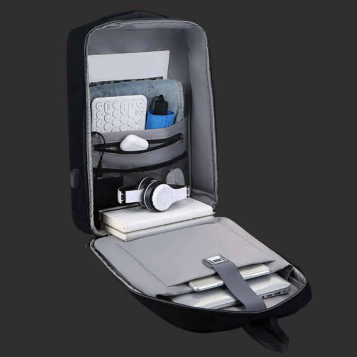 Diebstahlsicherer Business-Laptop-Rucksack mit USB