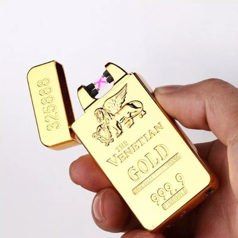 Das elektrische USB-Feuerzeug „Venetian Gold“