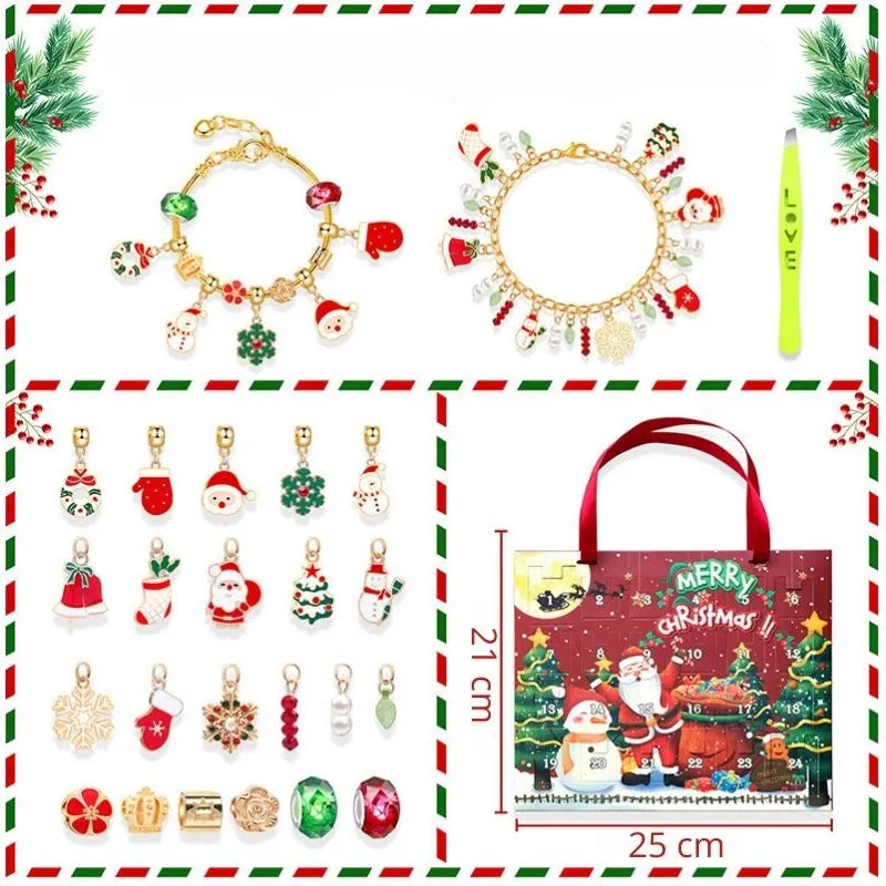 Frohe Weihnachten Adventskalender für Mädchen