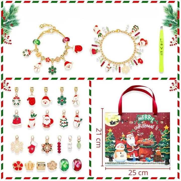 Frohe Weihnachten Adventskalender für Mädchen