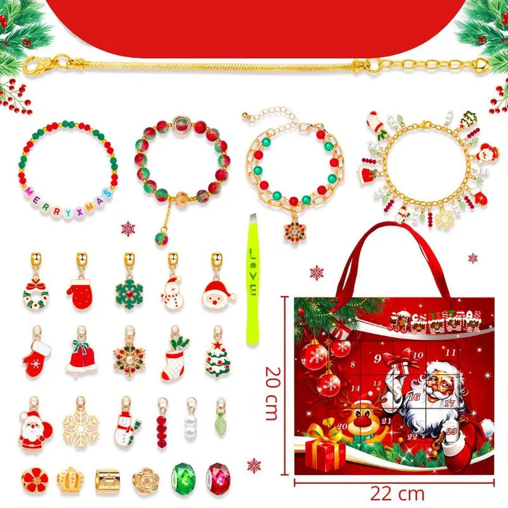 Weihnachtsmann-Adventskalender für Mädchen
