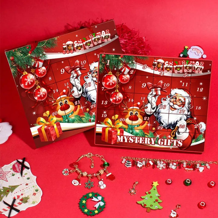 Weihnachtsmann-Adventskalender für Mädchen