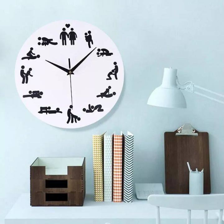 Kamasutra Wanduhr