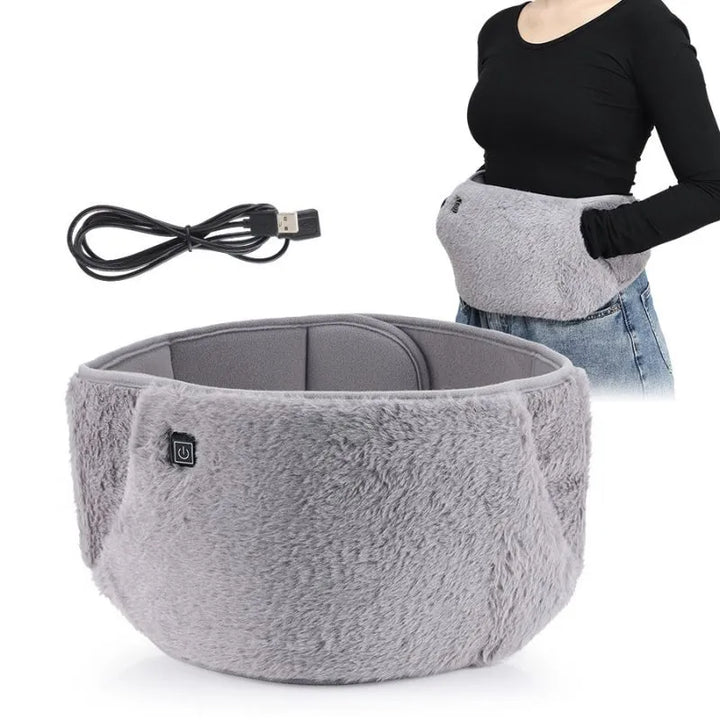 Elektrischer Gürtel mit Taschen bei Menstruationsbeschwerden