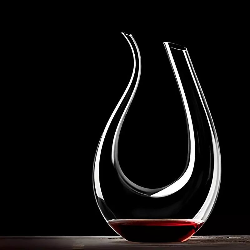 Art Statement Swan Belüfterkaraffe mit Reinigungskugeln