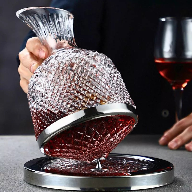 Rotierende Alkoholkaraffe