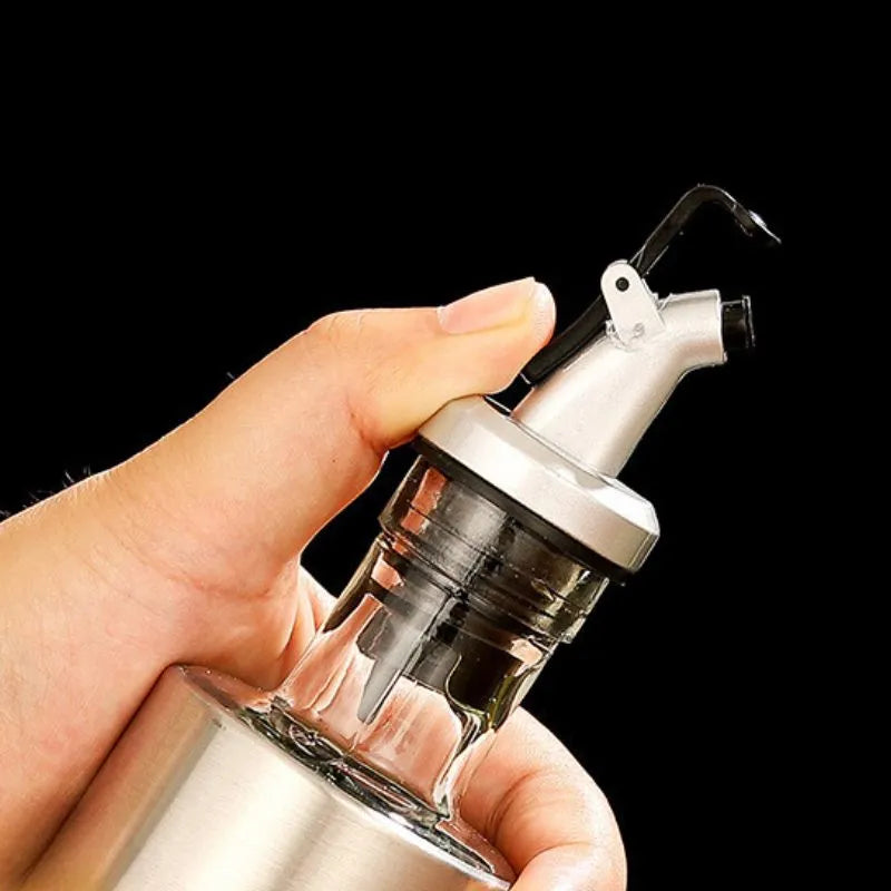 Ölspender 300 ml silber