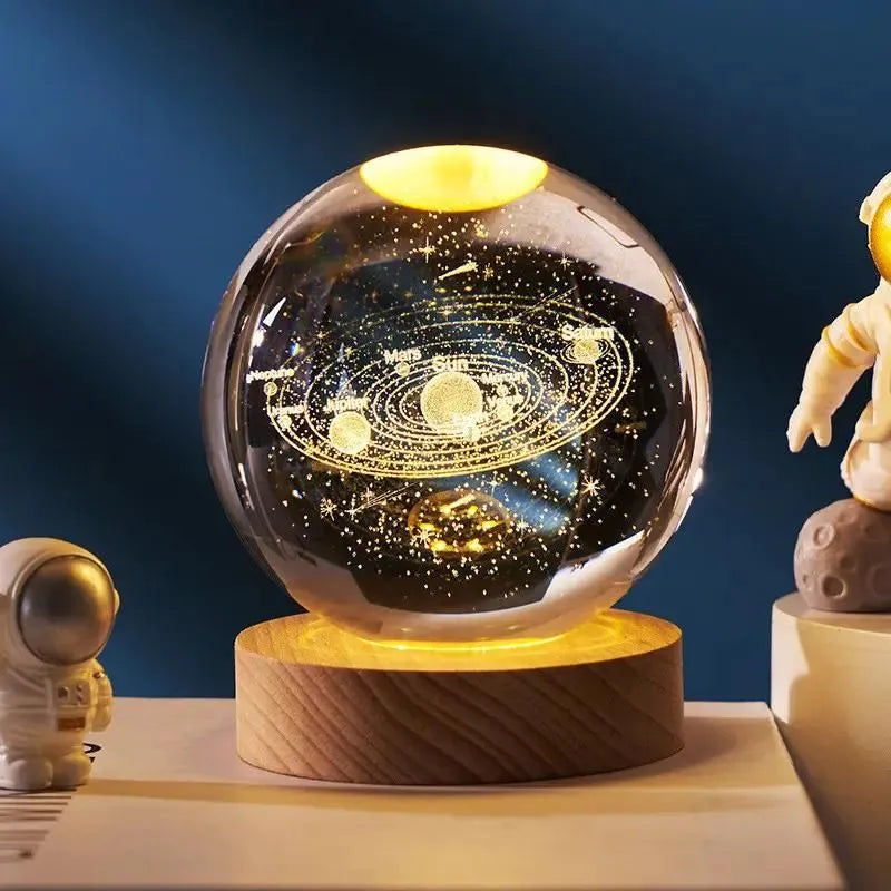 Planetarium Kristallkugel LED-Lampe