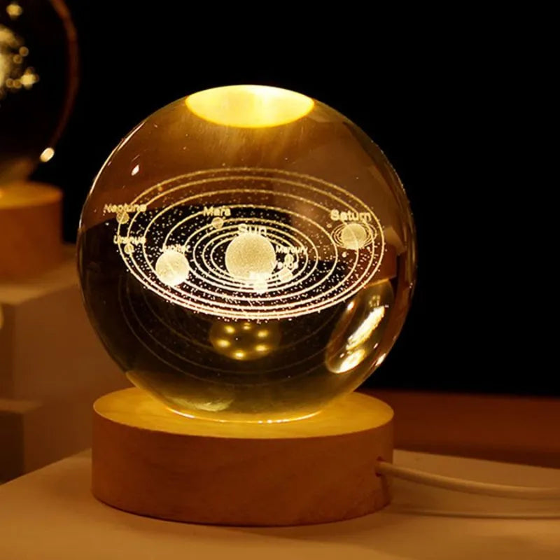 Planetarium Kristallkugel LED-Lampe