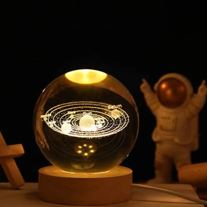 Planetarium Kristallkugel LED-Lampe