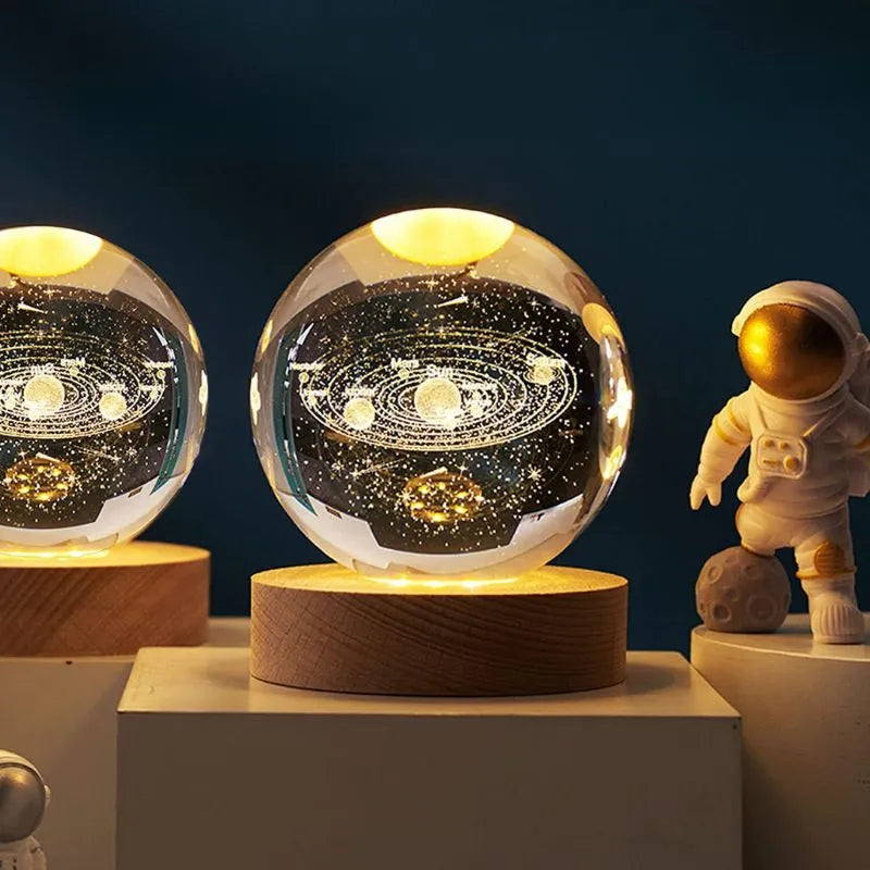 Planetarium Kristallkugel LED-Lampe