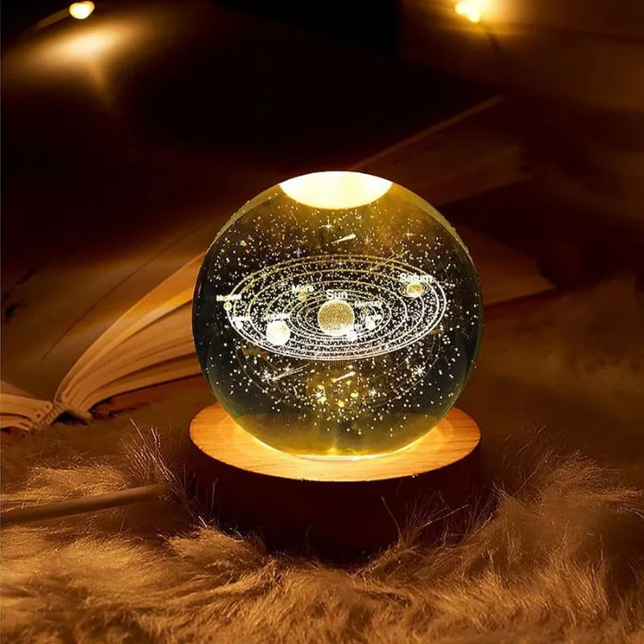 Planetarium Kristallkugel LED-Lampe