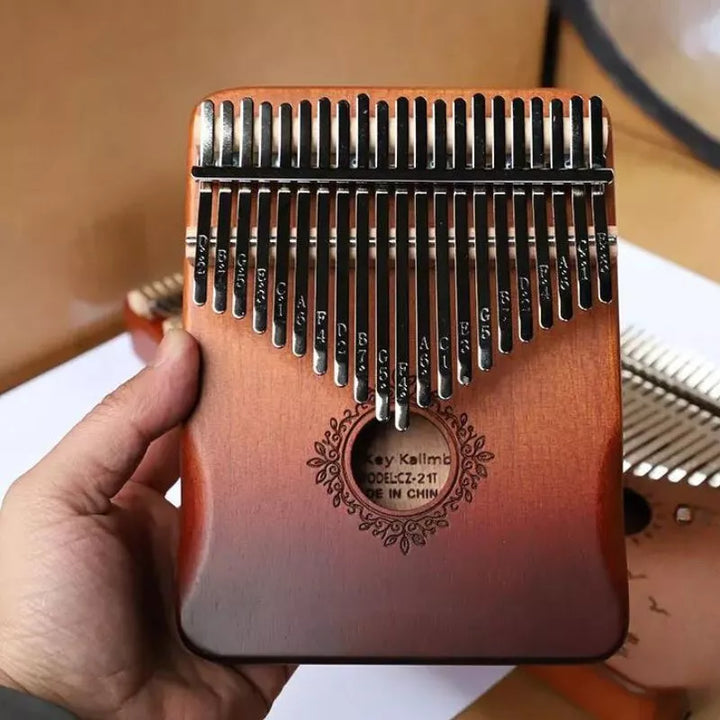Kalimba Musikinstrument – 21 Töne + Etui