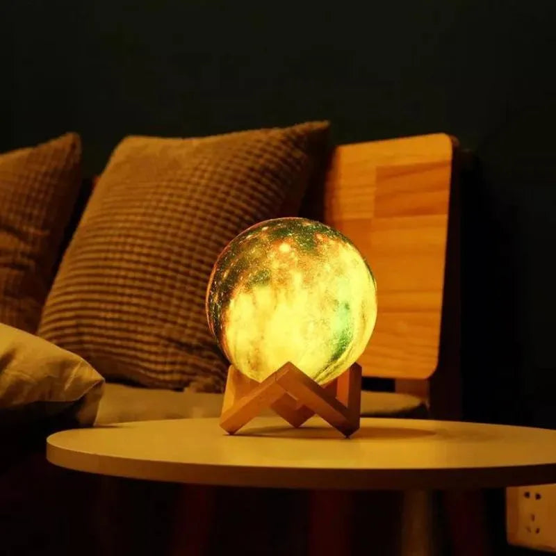3D LED Lampe Milchstraße XL 15cm 16 Farben mit Fernbedienung