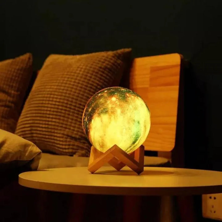 3D LED Lampe Milchstraße XL 15cm 16 Farben mit Fernbedienung