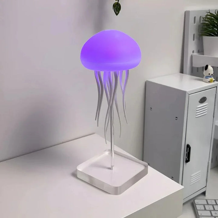 Smarte Quallenlampe mit LED-Beleuchtung und Sprachsteuerung