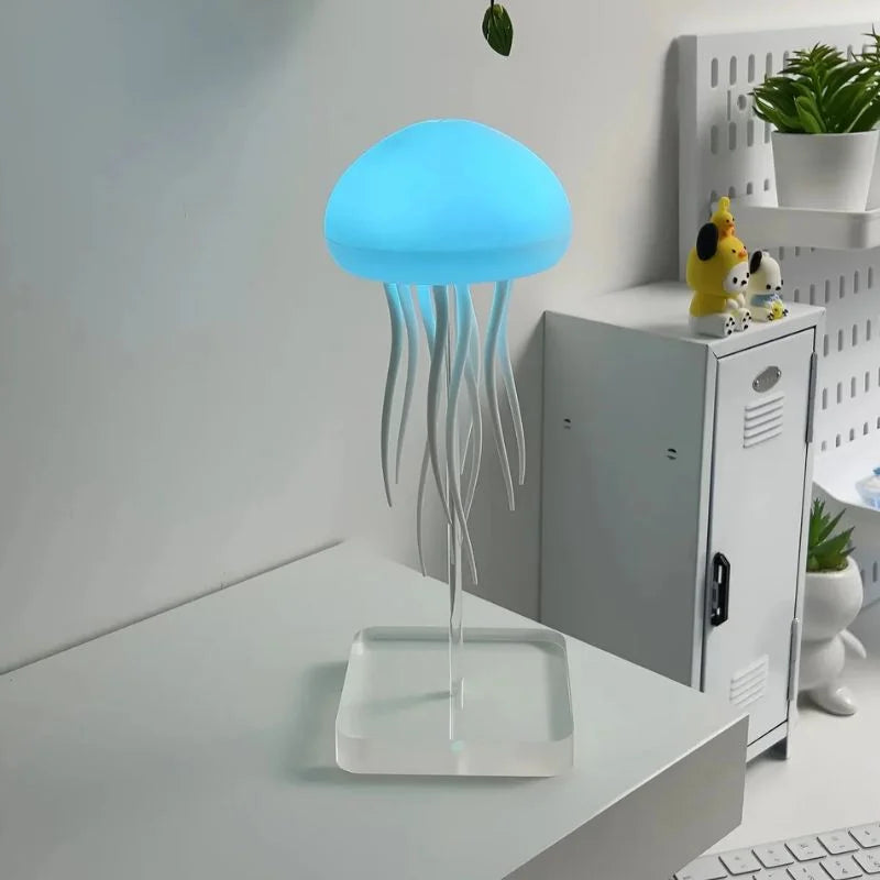 Smarte Quallenlampe mit LED-Beleuchtung und Sprachsteuerung