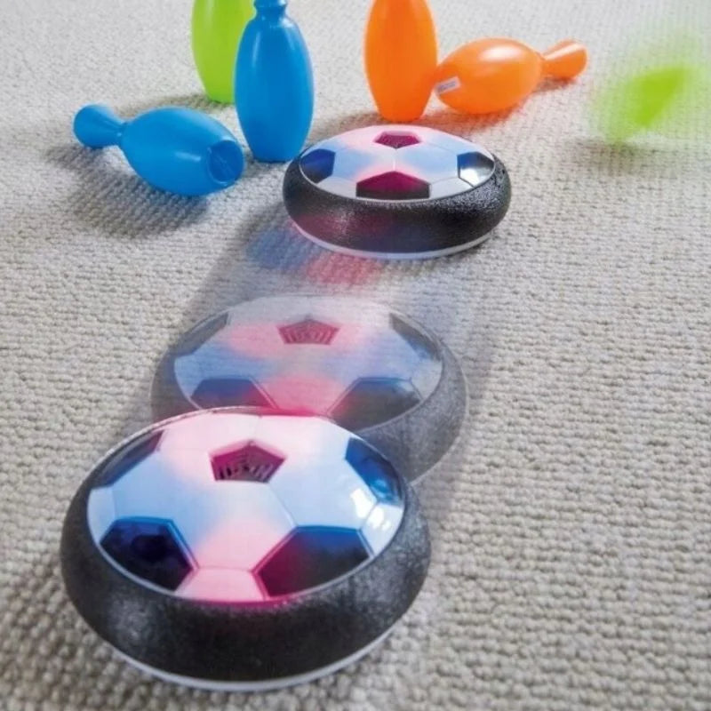 Hallenfußball mit Beleuchtung