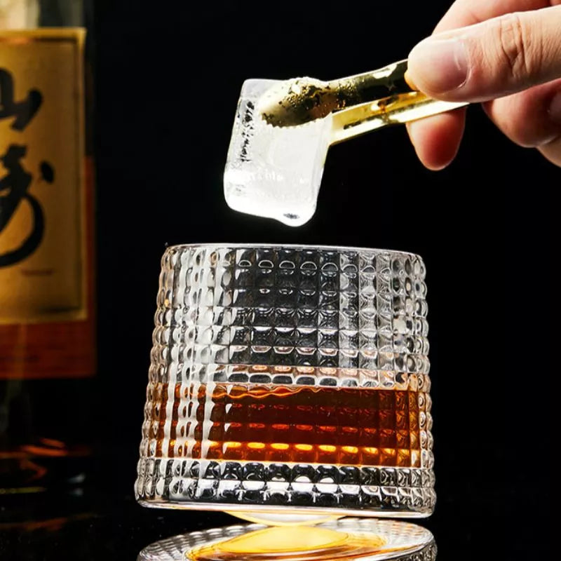 Deluxe rotierendes Diamant-Whiskyglas