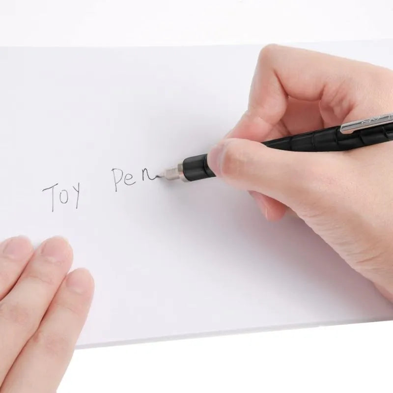 Schwarzer Anti-Stress-Stift mit Magnet
