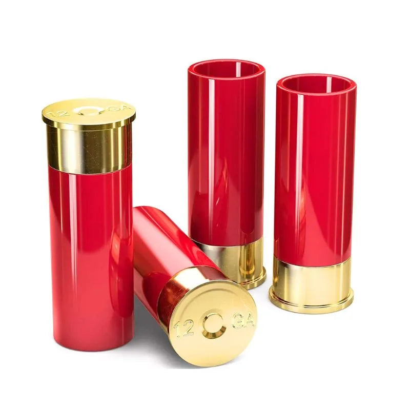 Set mit 4 Gläsern im Bullet-Stil