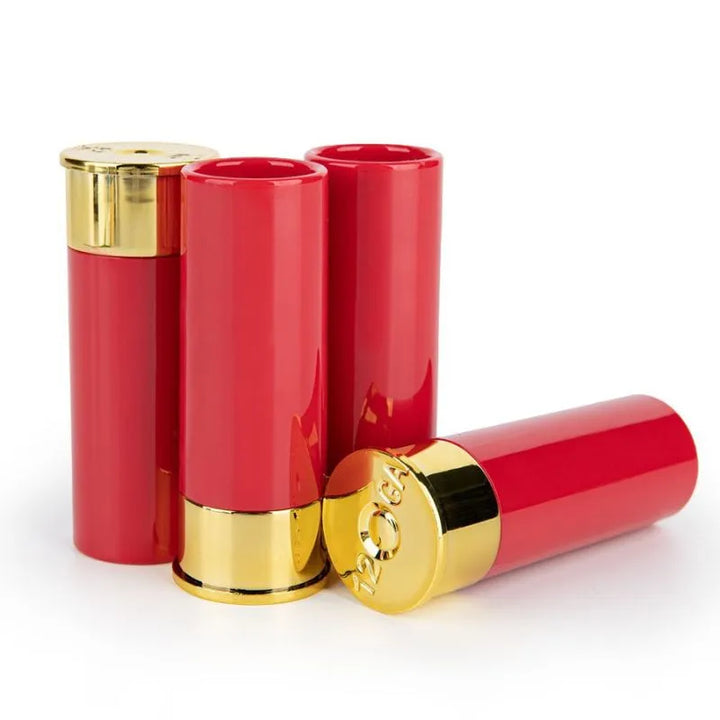 Set mit 4 Gläsern im Bullet-Stil