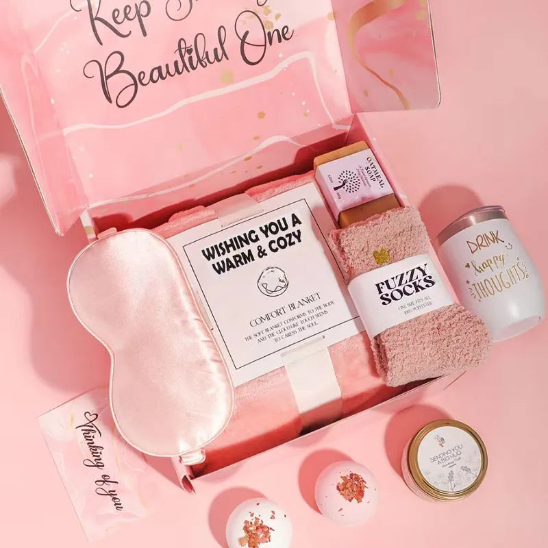 Pink Escape Geschenkset für Damen