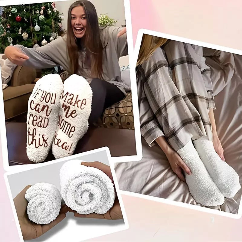 Lustige Bring Me Tea Cupcakes Socken Weiß