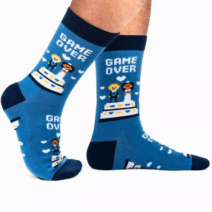 Game Over Fun Socken für Frischvermählte