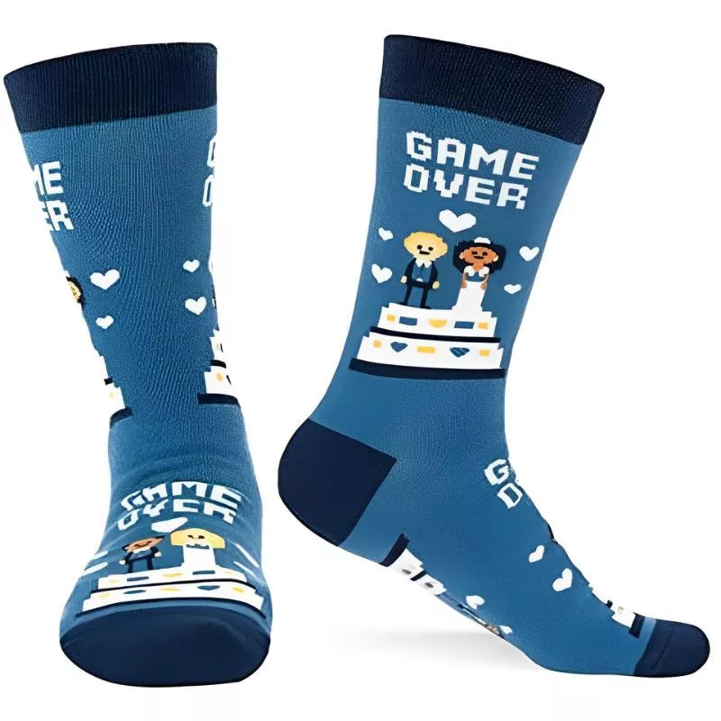 Game Over Fun Socken für Frischvermählte