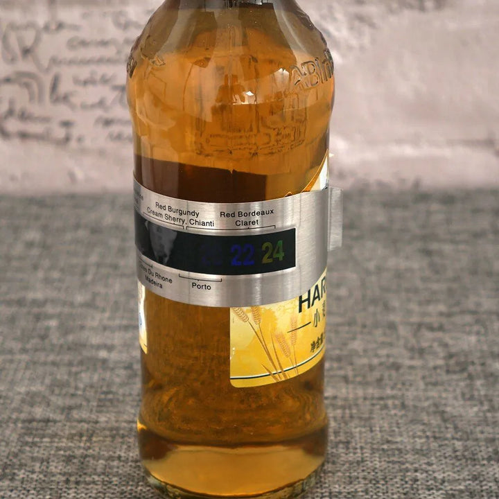 Weinthermometer mit Metallband