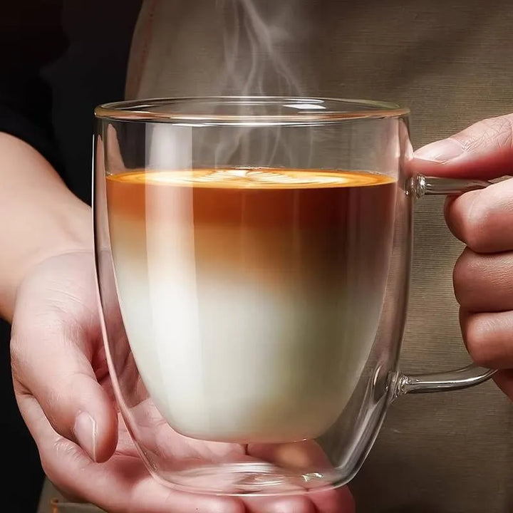 Doppelwandiger Kaffeebecher 350 ml