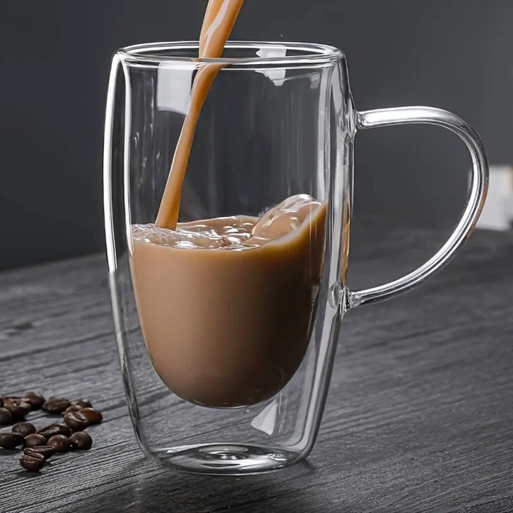 Doppelwandiger Kaffeebecher 450 ml