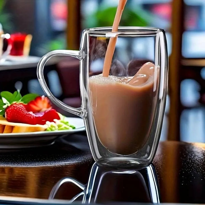 Doppelwandiger Kaffeebecher 450 ml