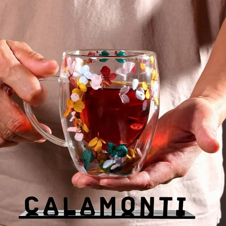 Kaffeetasse mit Blumenaroma