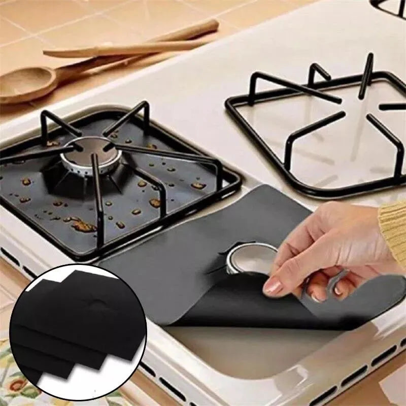 4er-Set wiederverwendbare und waschbare Teflon-Backofenfolien