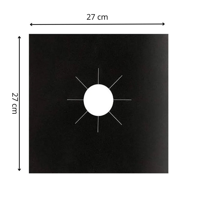 4er-Set wiederverwendbare und waschbare Teflon-Backofenfolien
