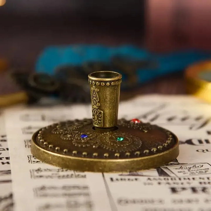 Edles Schreibset mit weißem Stift und Vintage-Accessoires