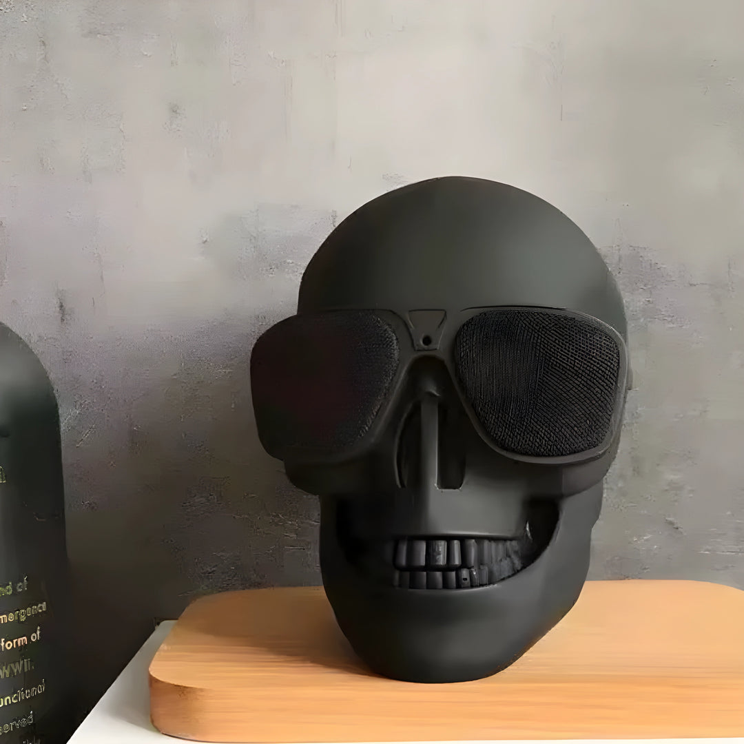 Tragbarer Bluetooth-Totenkopf-Lautsprecher