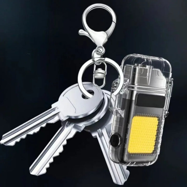 Elektrisches Feuerzeug mit Taschenlampe