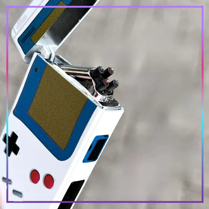 Retro-Gaming-Feuerzeug mit USB-Aufladung