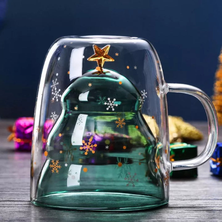 Oh-Brad-frumos doppelwandige Weihnachtstasse mit Deckel