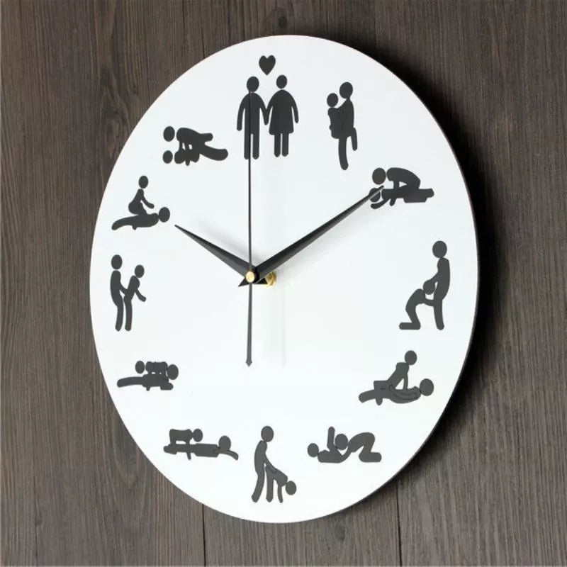 Kamasutra Wanduhr