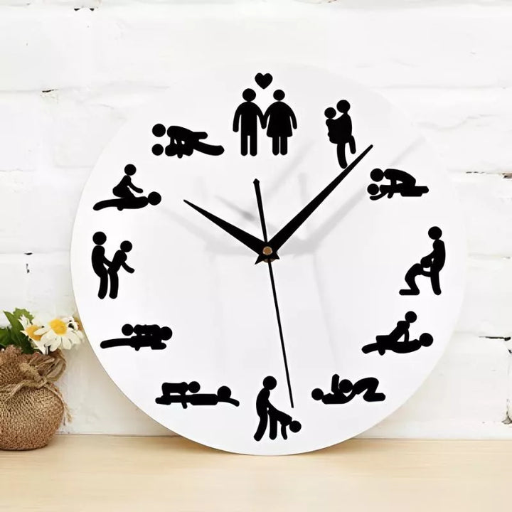 Kamasutra Wanduhr