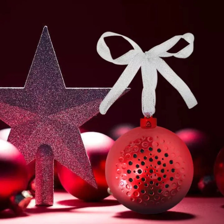 Mini tragbarer Bluetooth-Lautsprecher Weihnachtskugel